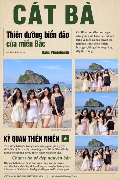 PTB Sự Kiện Cát Bà - HihiBooth