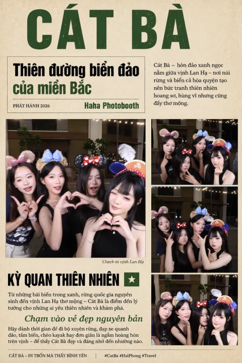 Ảnh chụp từ app hihiBooth - HihiBooth